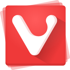 Vivaldi browser logo