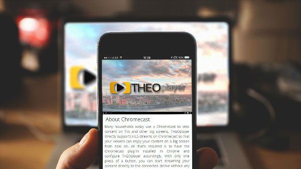 Chromecast is easy with THEOplayer