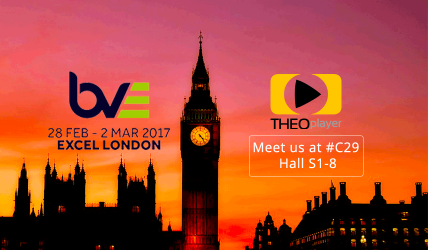 Meet THEOplayer at BVE