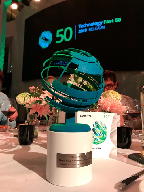 THEO Technologies wins Fast 50 Award in Media and Entertainment Category