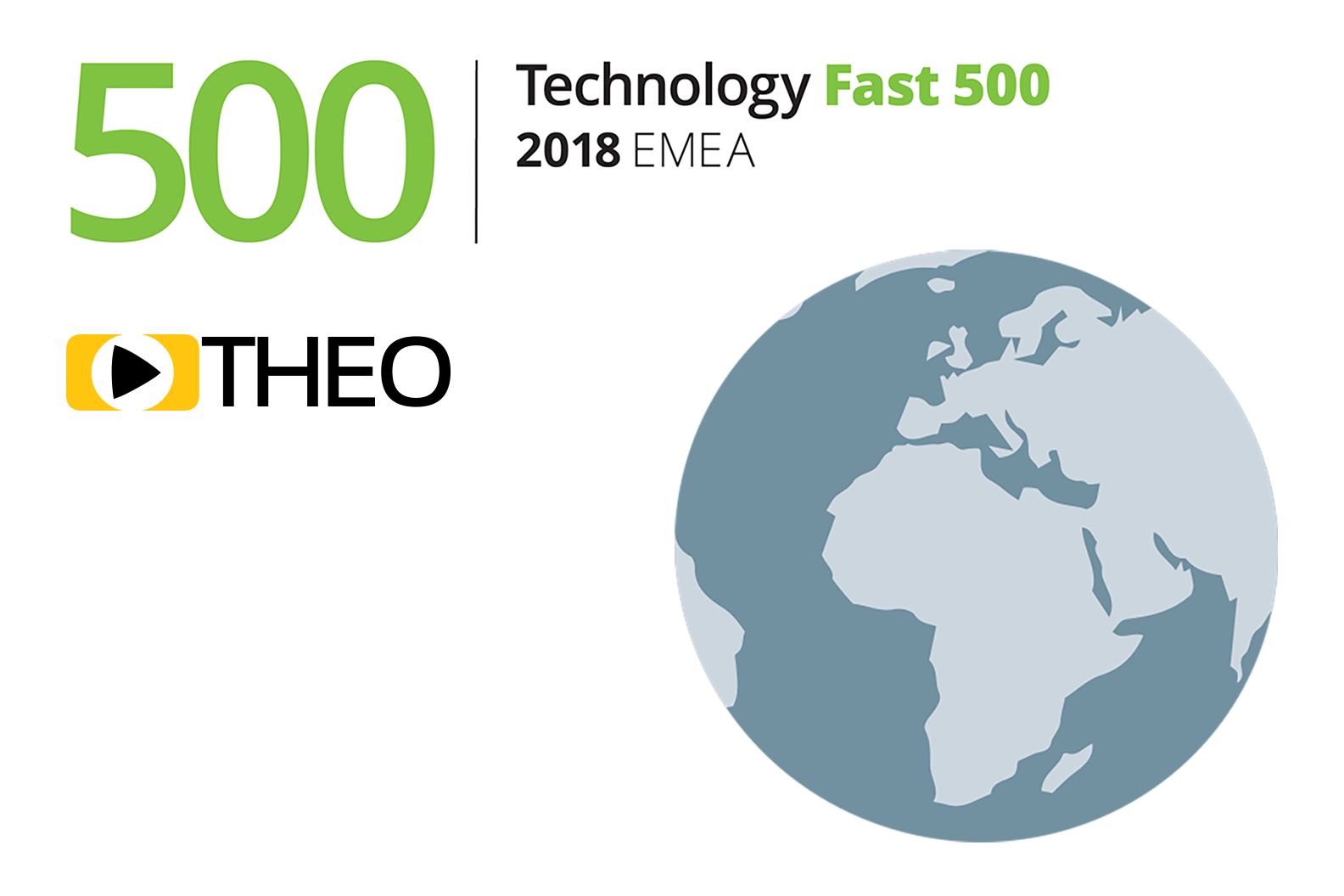 THEO Technologies ranked 47 fastest-growing company in the Deloitte 2018 Technology Fast 500 EMEA List.